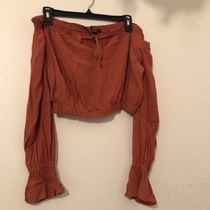 off the shoulder top